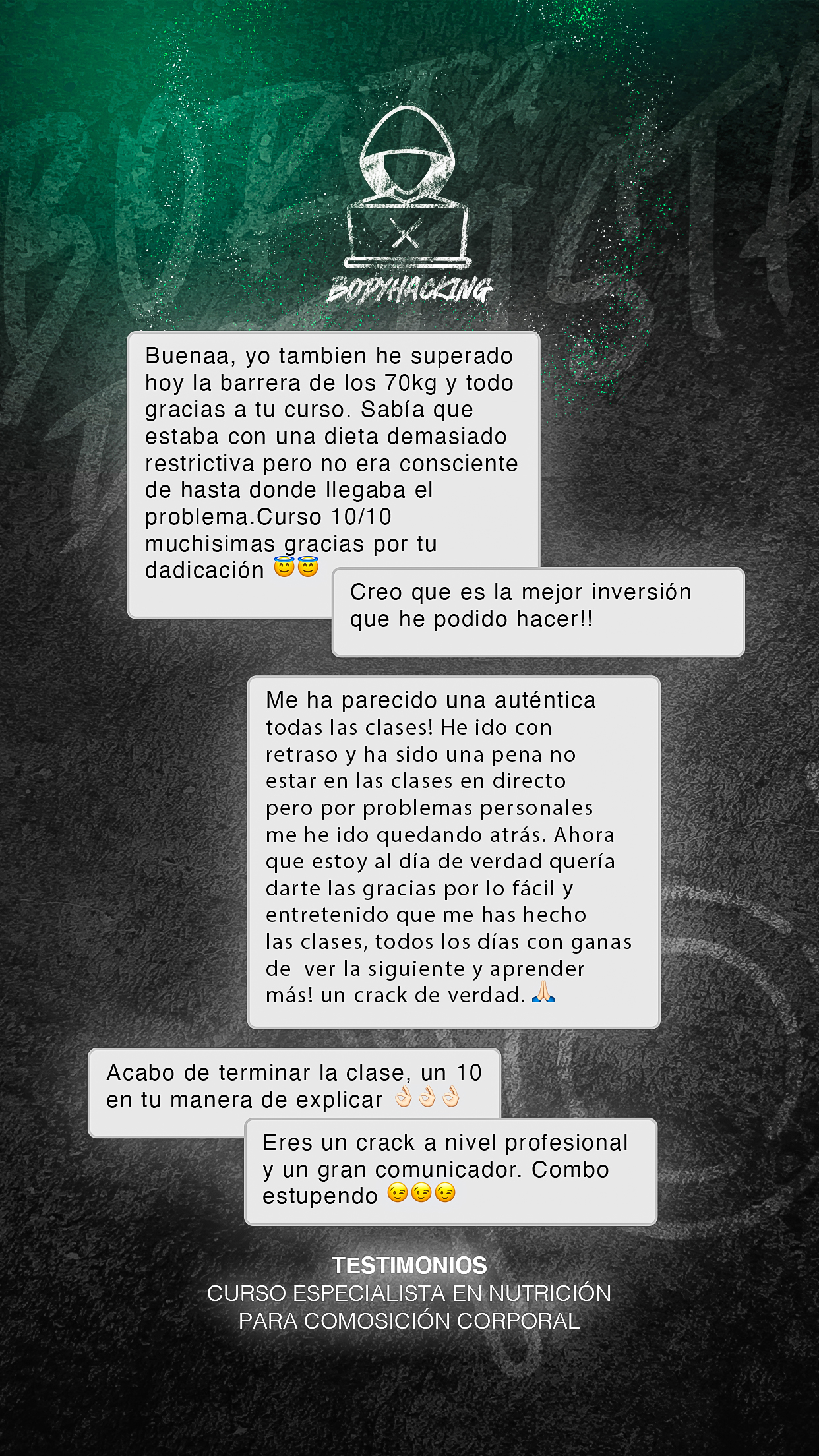 composicion corporal historias feedback INSTAGRAM